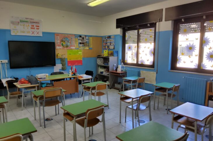 Aula per la didattica scuola primaria