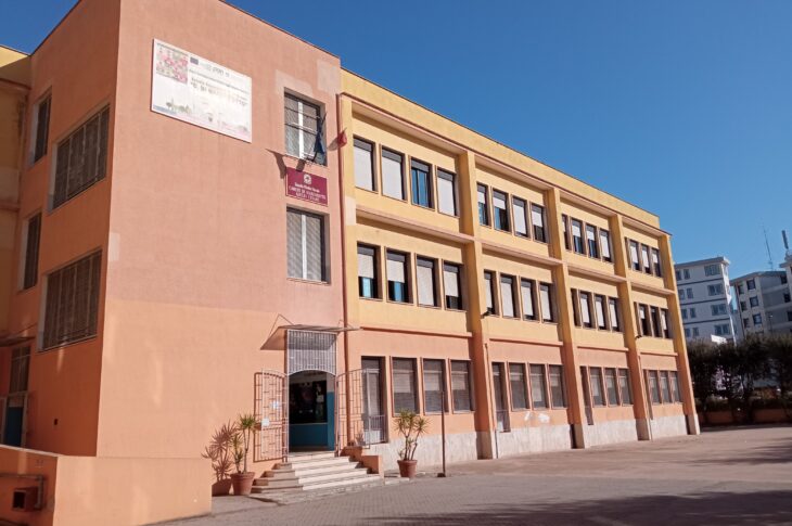 Ingresso plesso scuola secondaria Marzabotto
