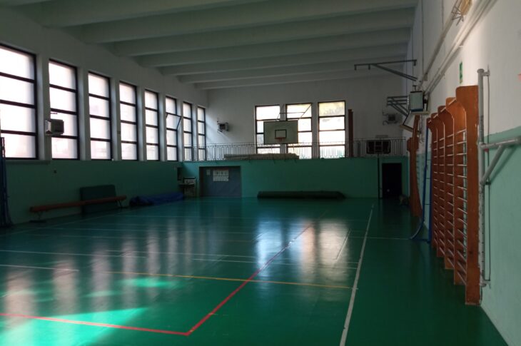 palestra scuola secondaria Marzabotto