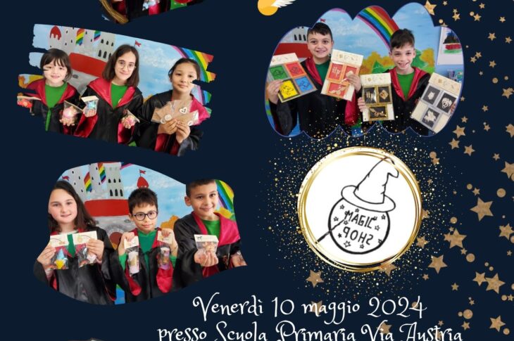 Grande apertura Venerdì 10 maggio 2024 presso Scuola Primaria Via Austria I.C. bozzano-Centro